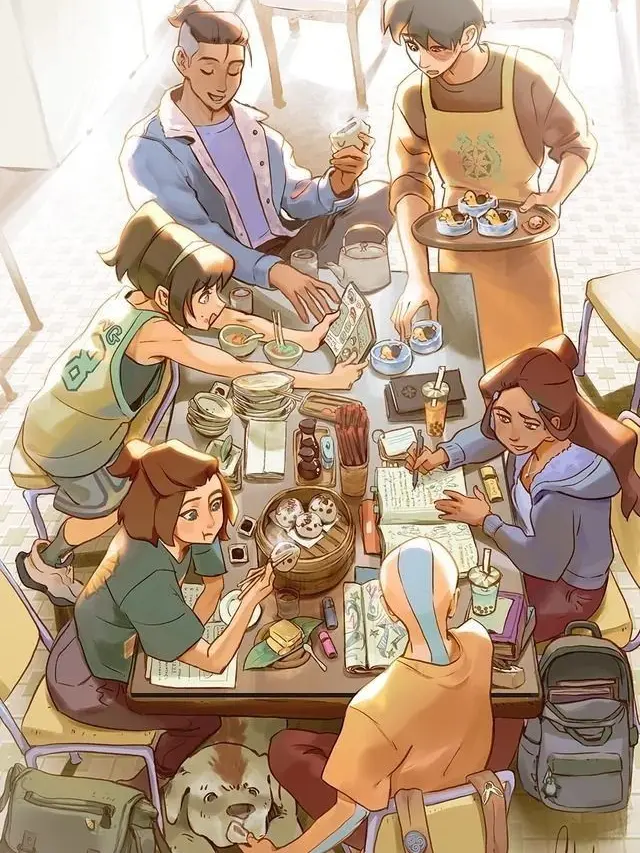 Gaymer95의 ATLA: College AU