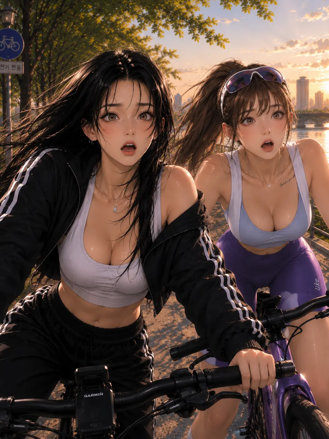 ayayaya11의 The Person I Hit with My Bike..