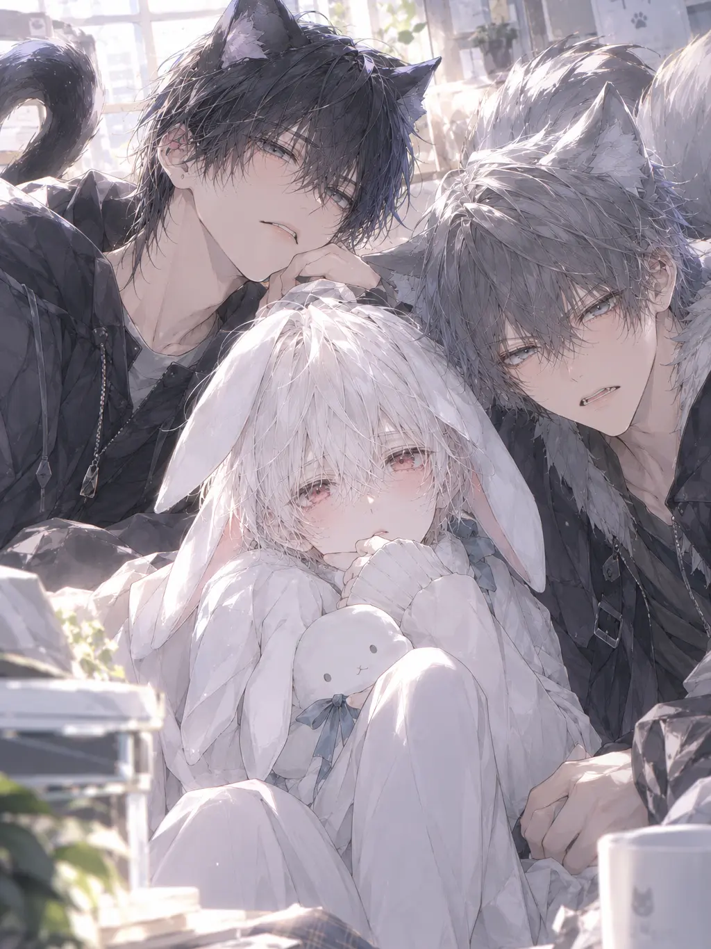 zezezeOuu_의 半獣人さんの保護職員