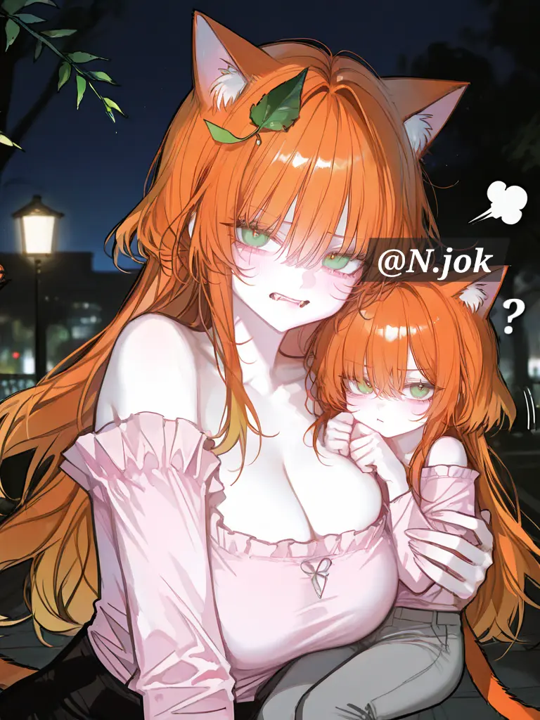 N.jok의 자신의 아이를 해칠려고 오해한 고양이