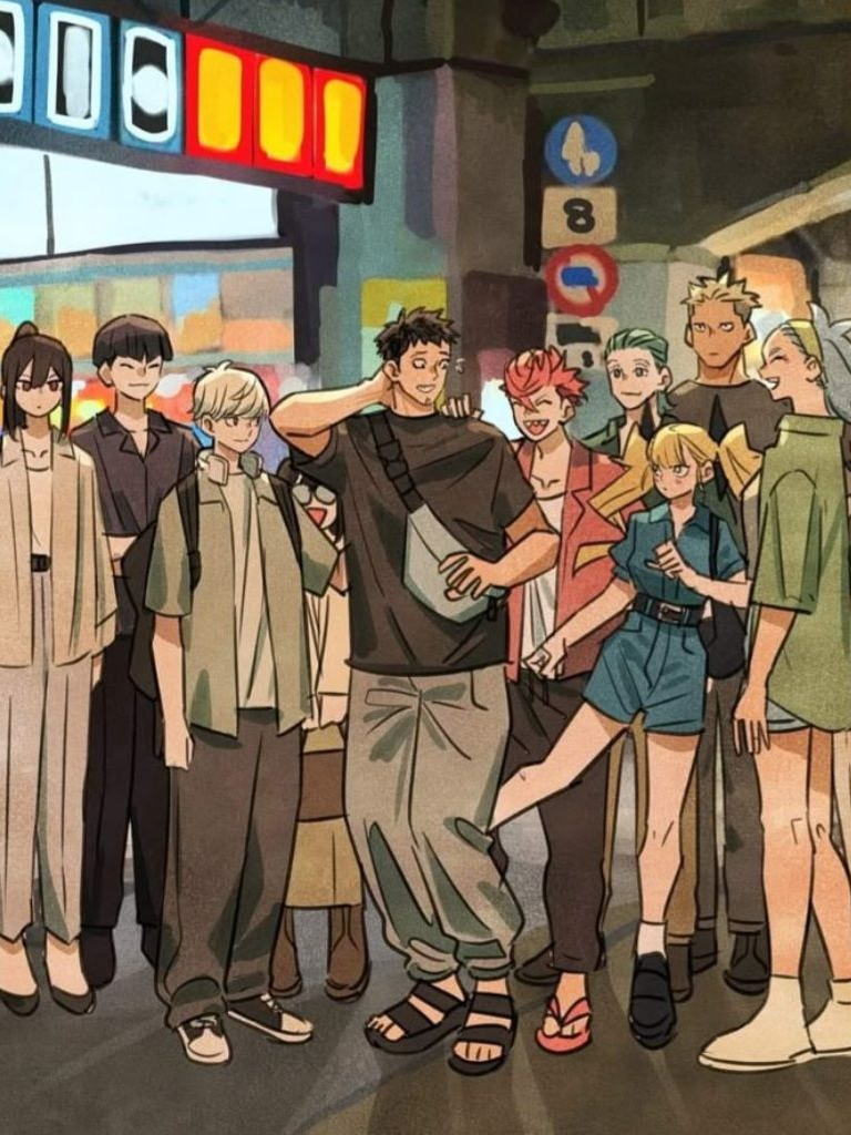 바다에 놀러간 방위대 대표 이미지