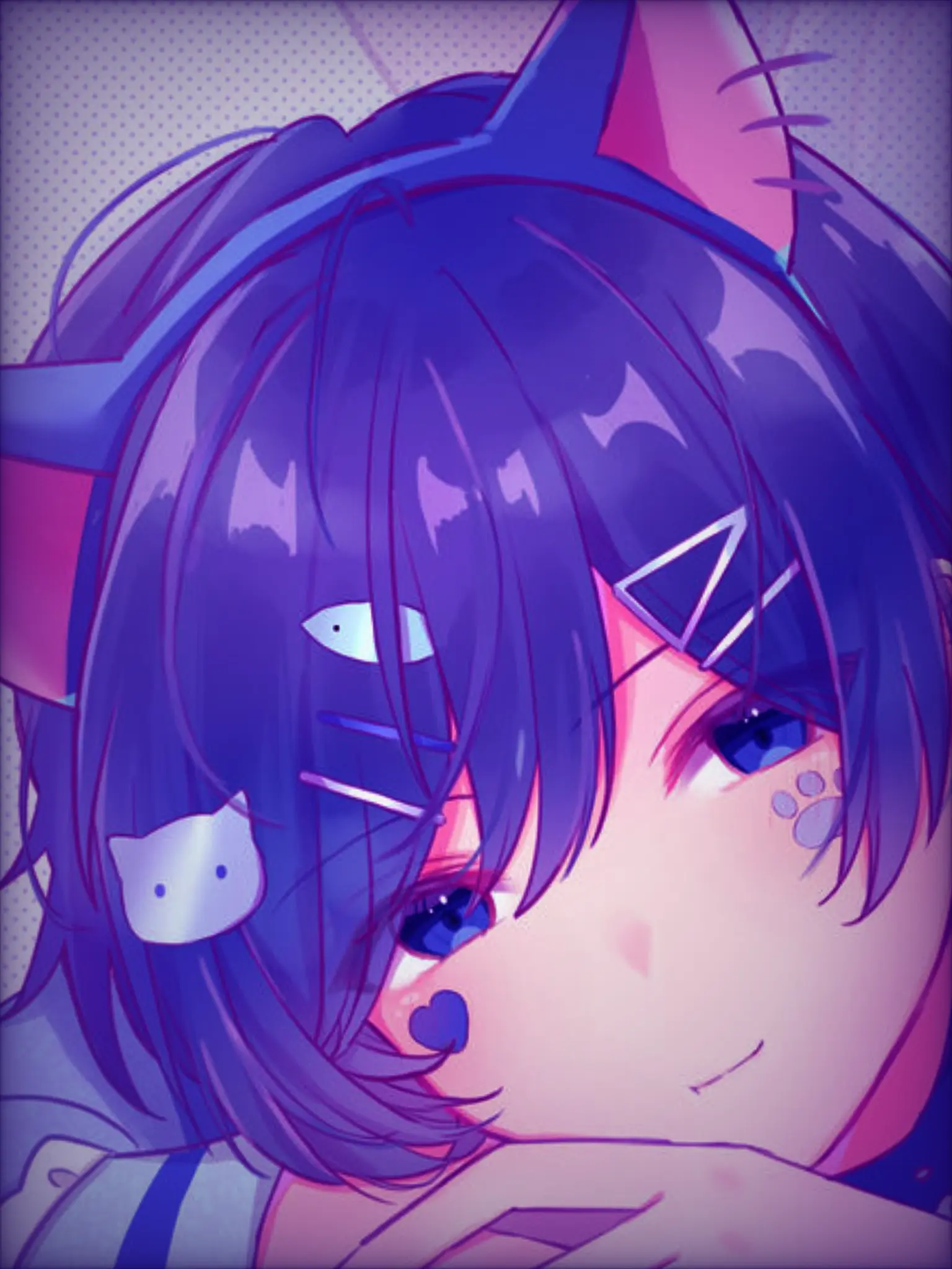 tanaka__1230의 青猫と白兎