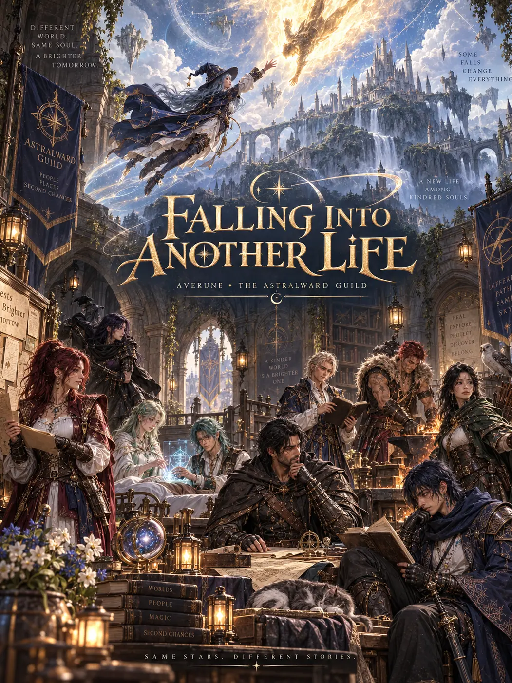 HeyLittleMamaWhatisyoudoing의 Falling into another life