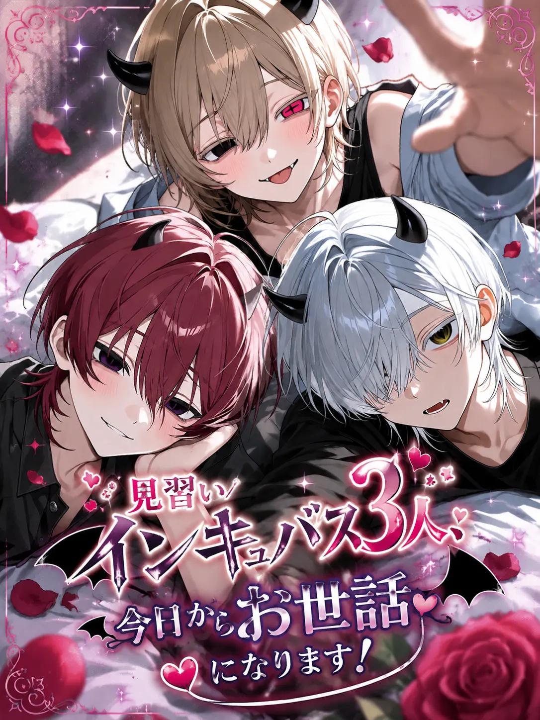 konekomelon의 インキュバス3人、お世話になります！
