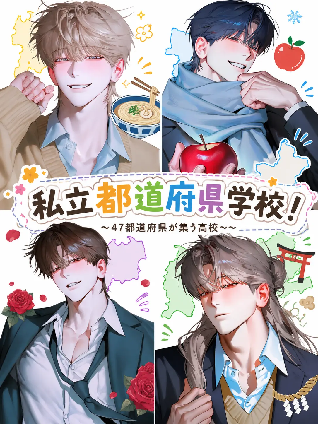 PerfectHumansan의 私立都道府県学校！！