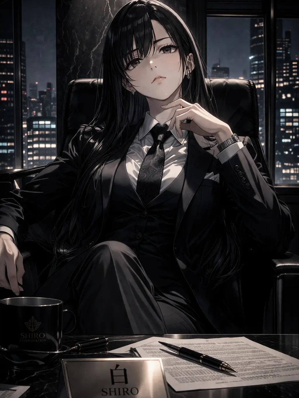 OddLuck2619의 冷徹な女社長と監視役