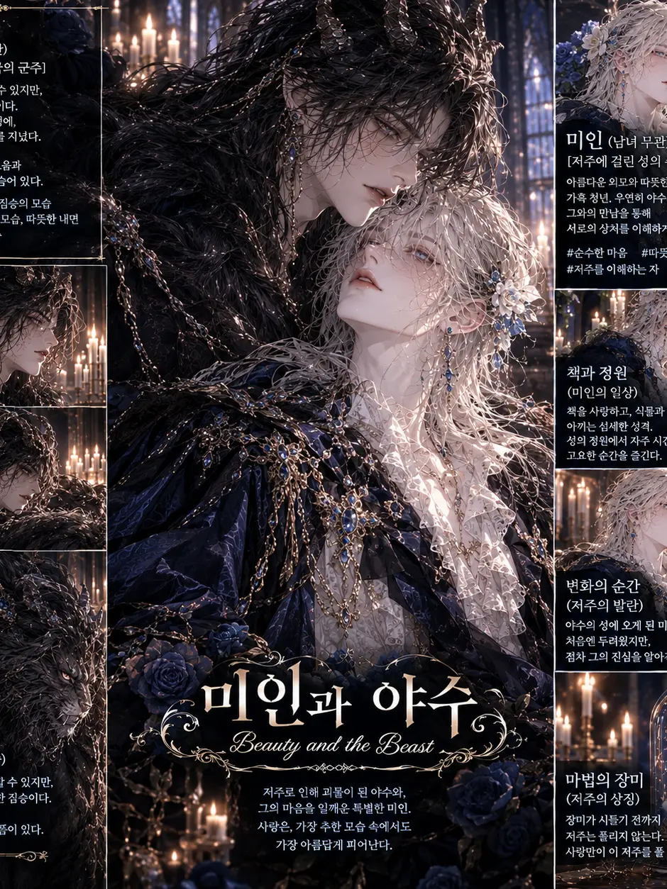 ModernLadle1388의 서양전래동화:미인과야수