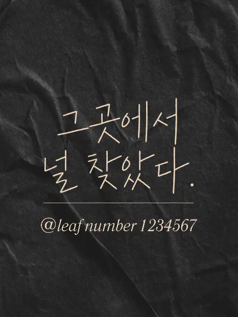 LeafNumber1234567의 구출작전