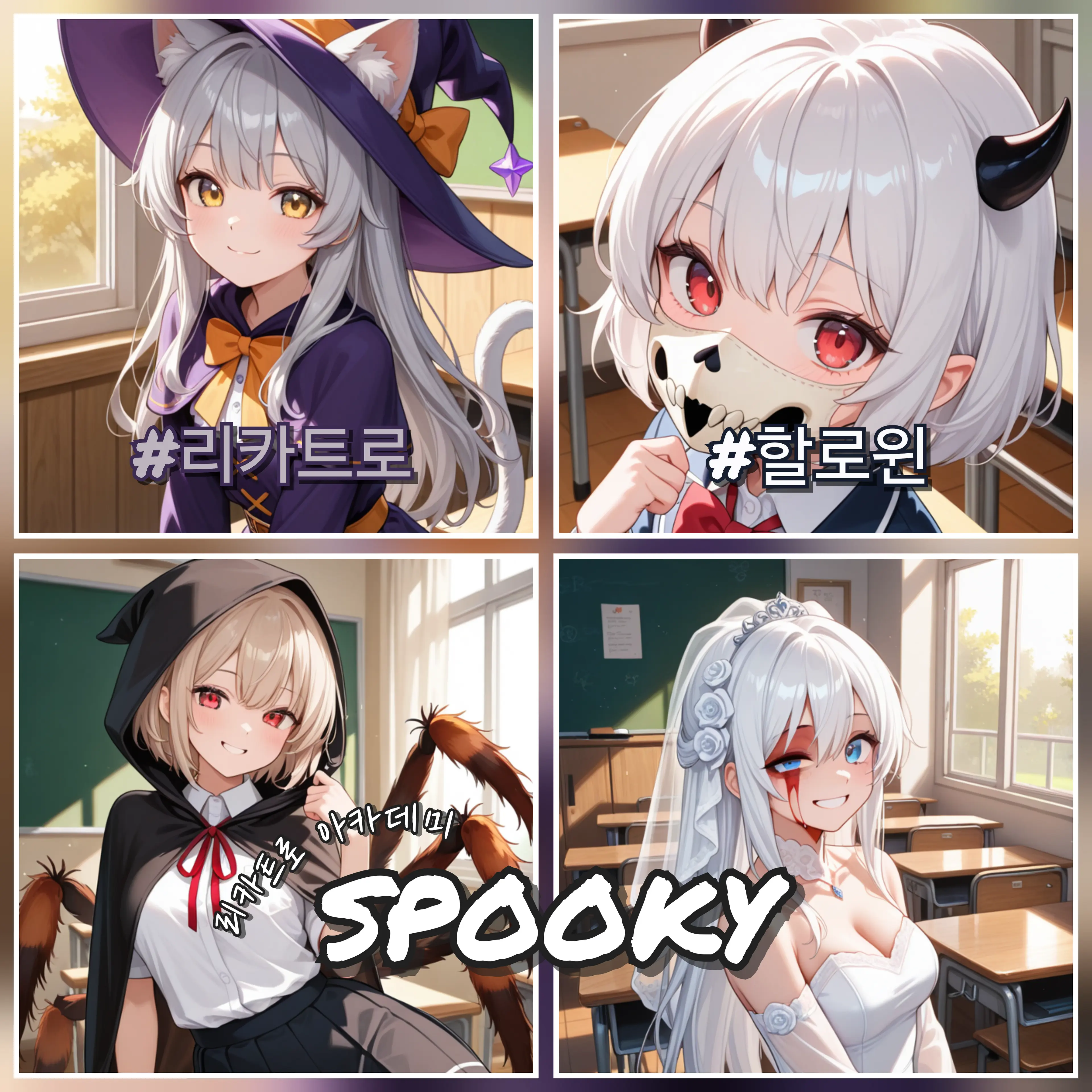 WhatIwanttomake의 리카트로 아카데미 - spooky