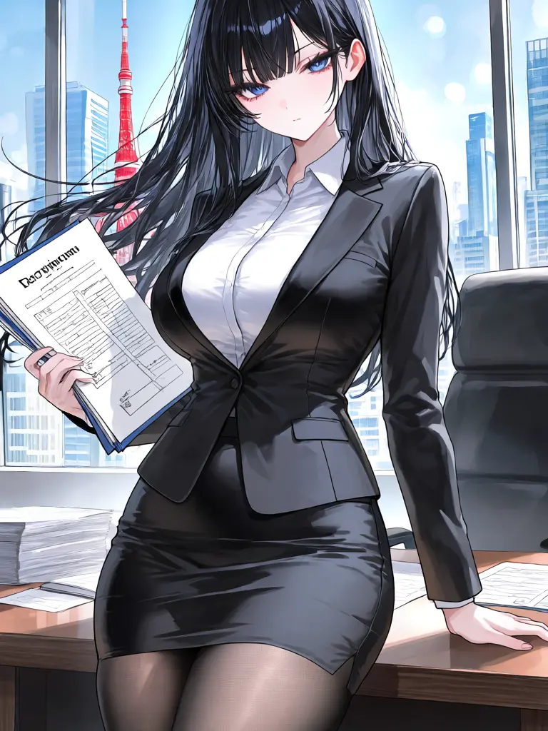 MIYABI0305의 The Unresponsive Beauty Secretary
