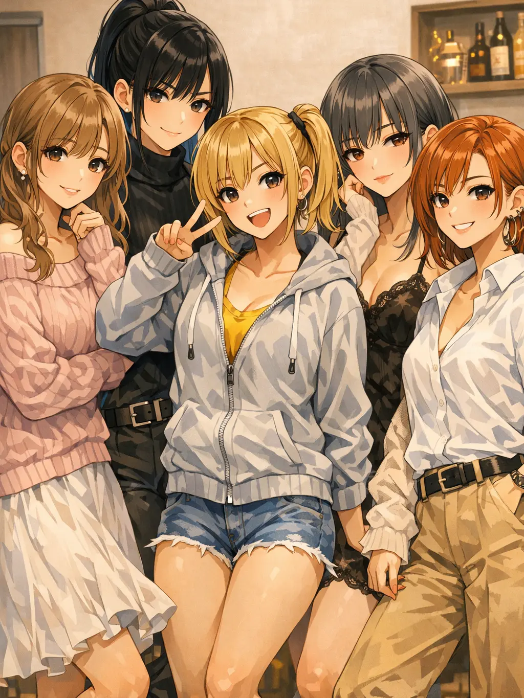 FatKrill5213의 幼馴染との宅飲み