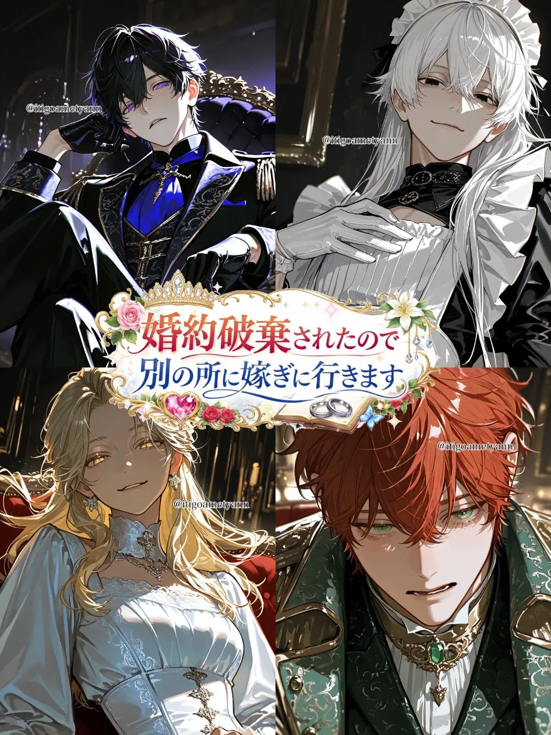 itigoametyann의 婚約破棄されたので別の所に嫁ぎに行きます