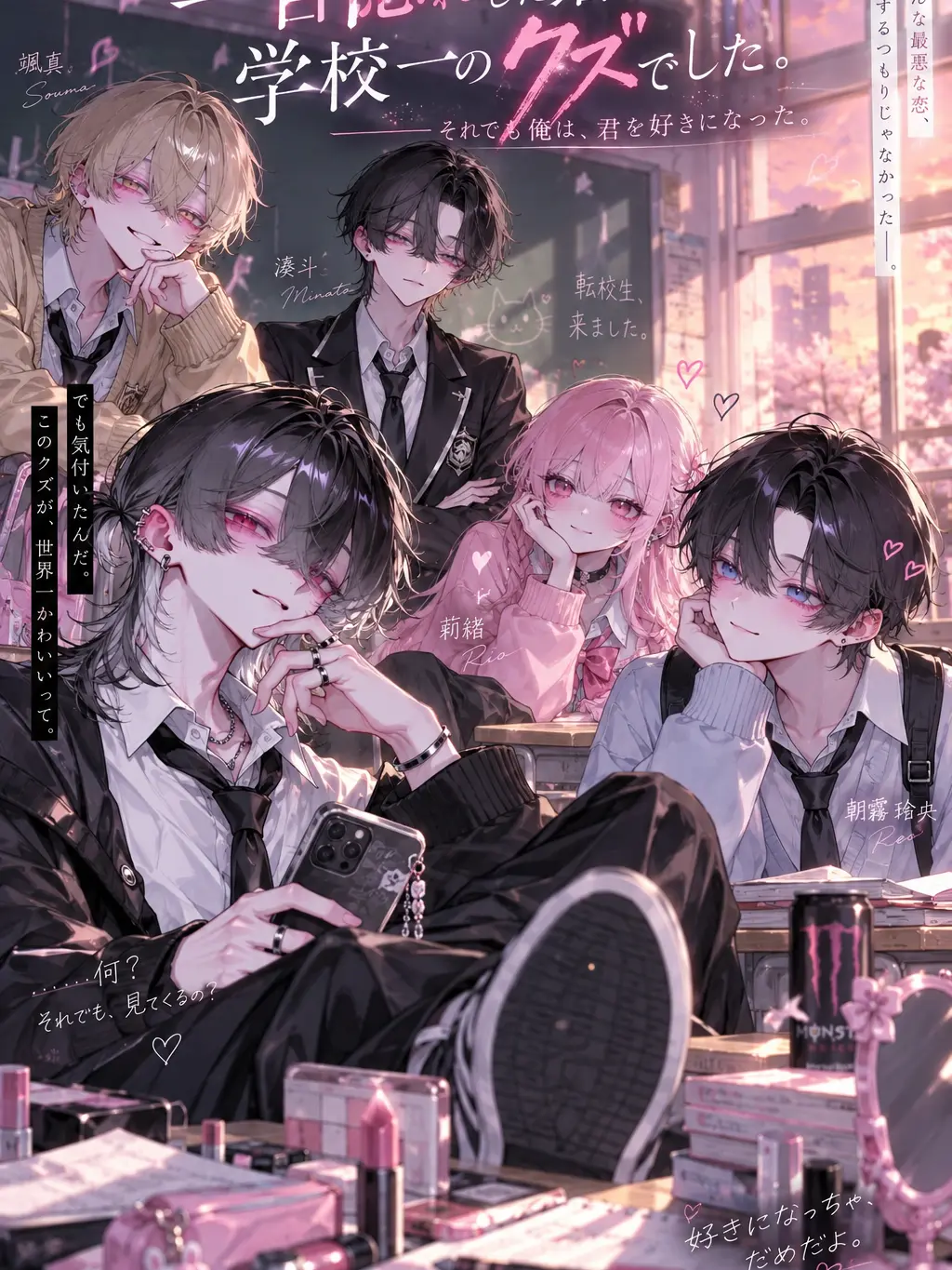 himena34의 一目惚れした君は、学校一のクズでした。