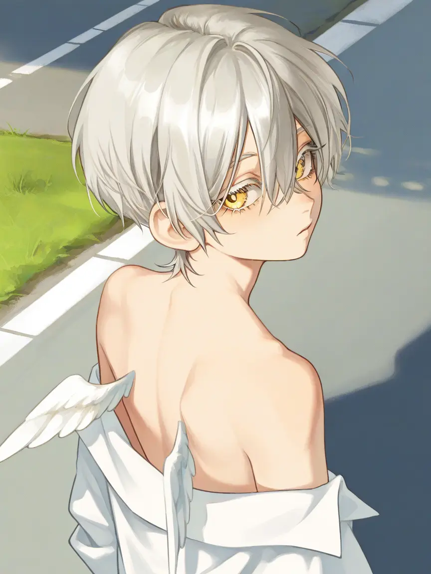 syotakawaiineeeee의 自称天使の男の子が話しかけてきた！