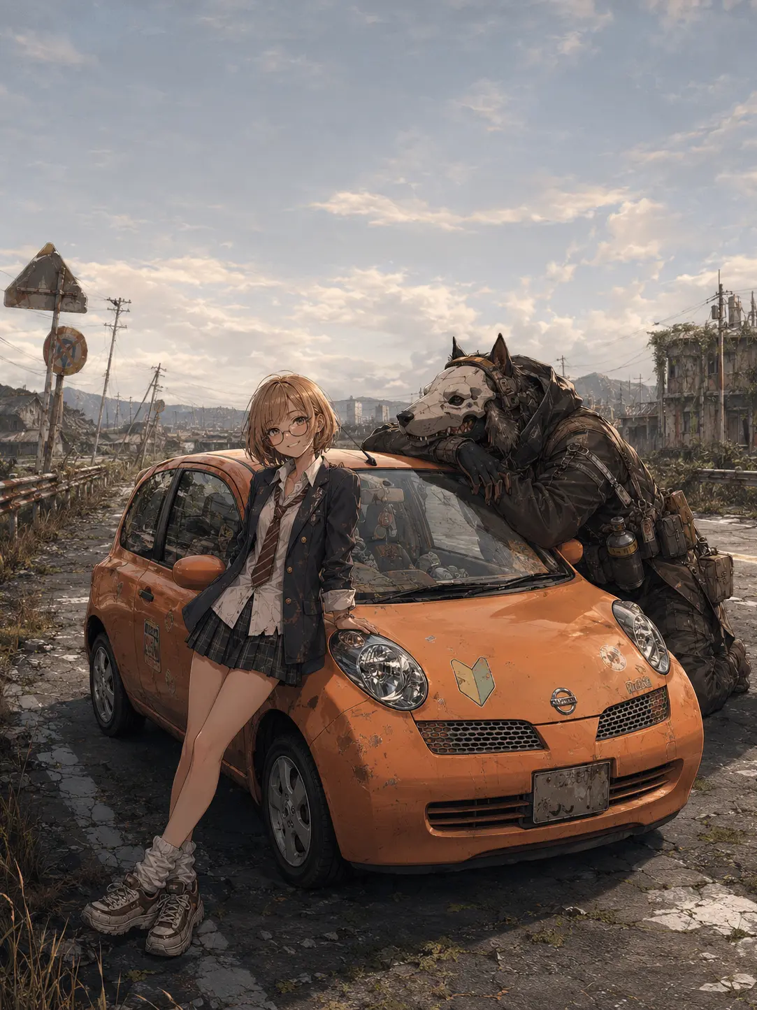 TatsuUo의 玲奈と大きな犬
