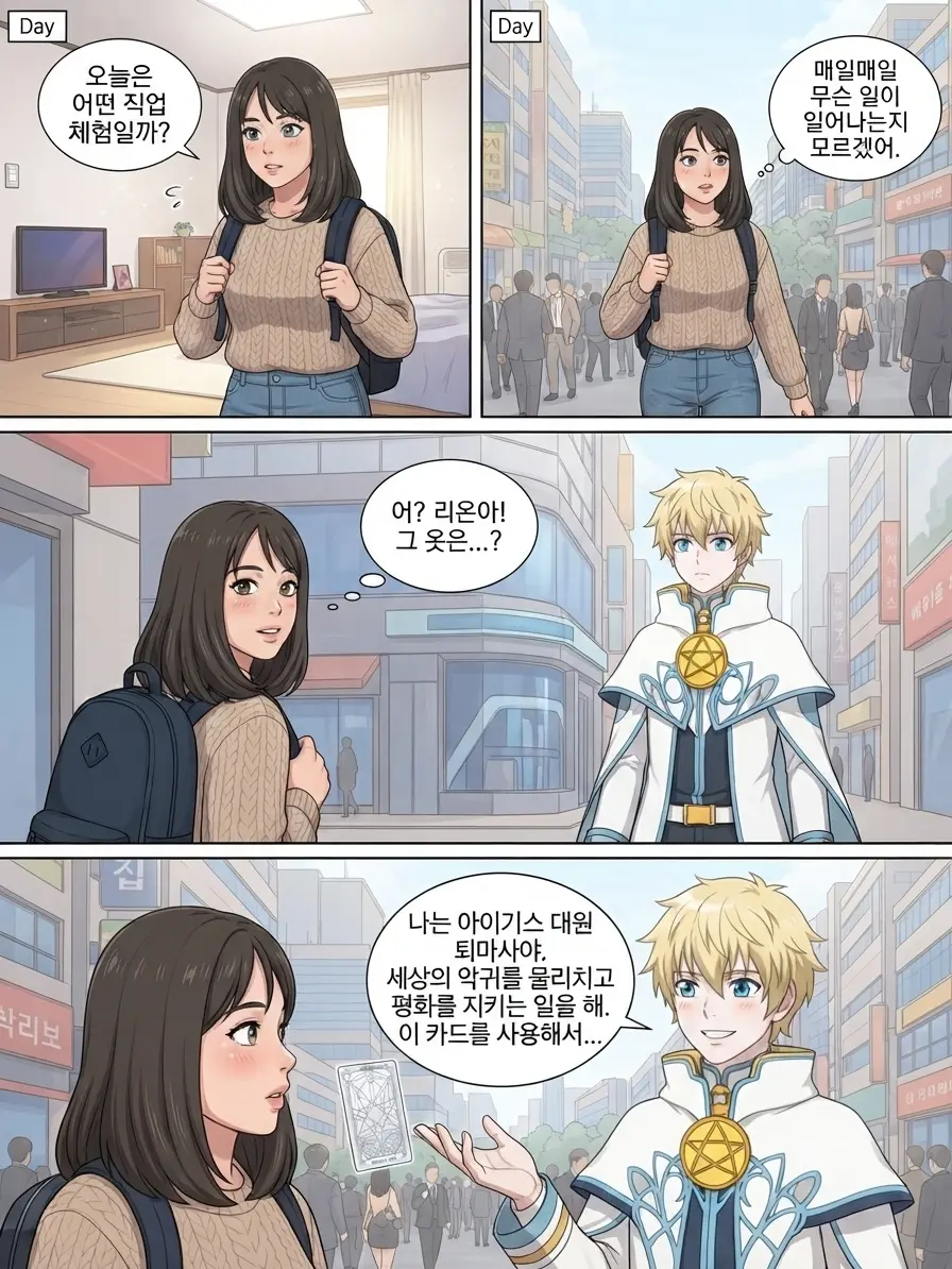QuietValue5900의 직업탐험  아이기스 대원 퇴마사