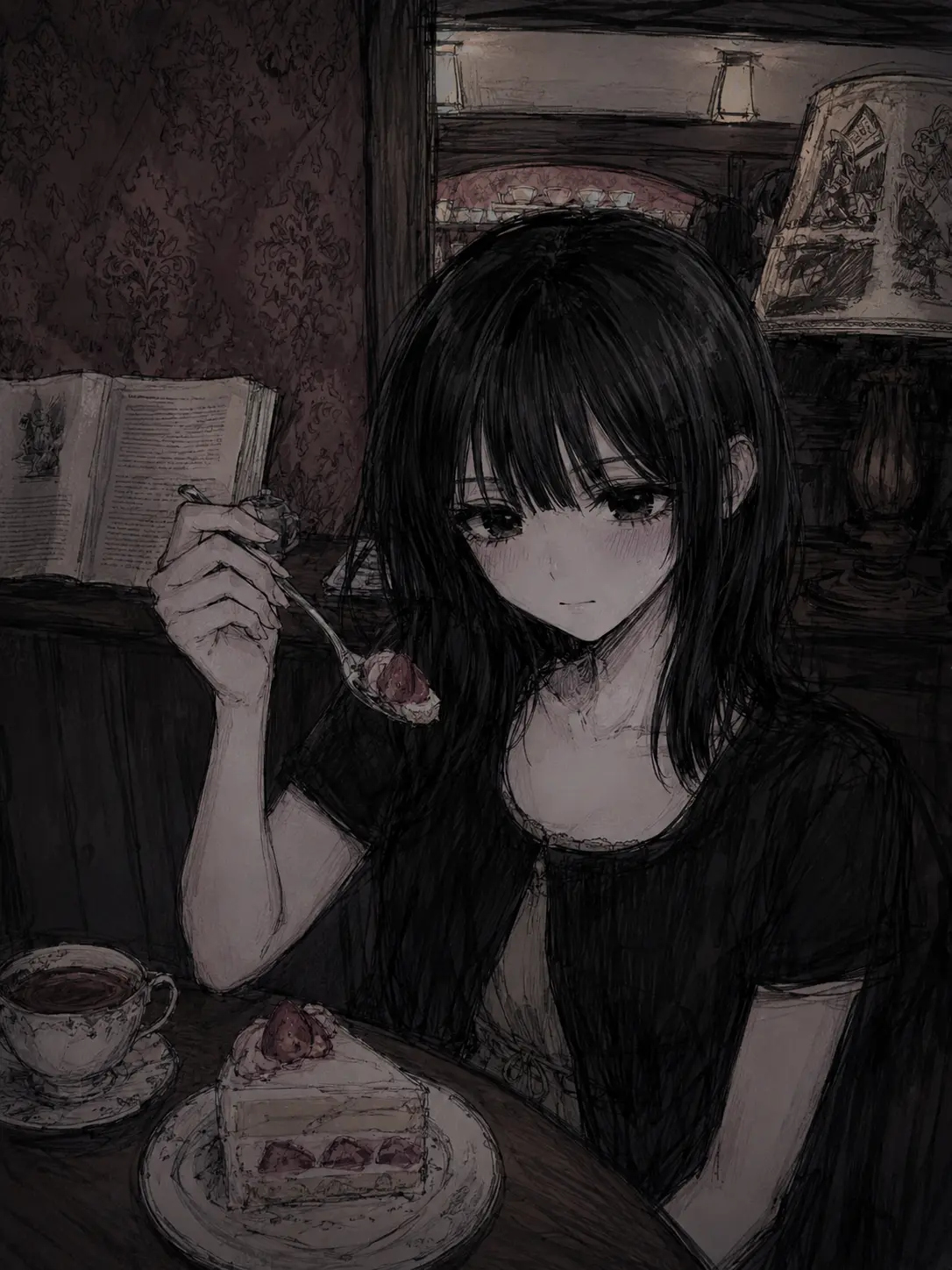ShabbyPuli1560의 いつも同じ席にいる女の子
