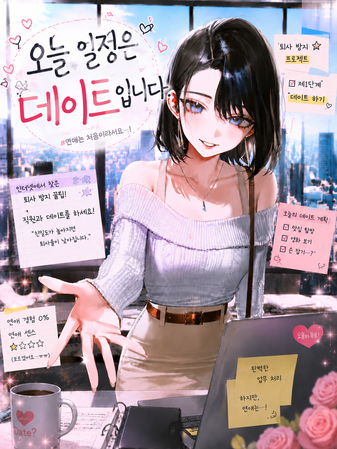오늘 일정은 데이트입니다. 대표 이미지