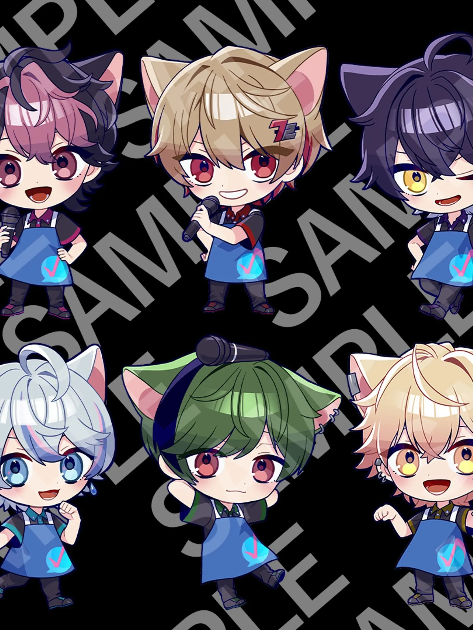 RawHarp0687의 シクフォニメンバー幼児化&猫化！