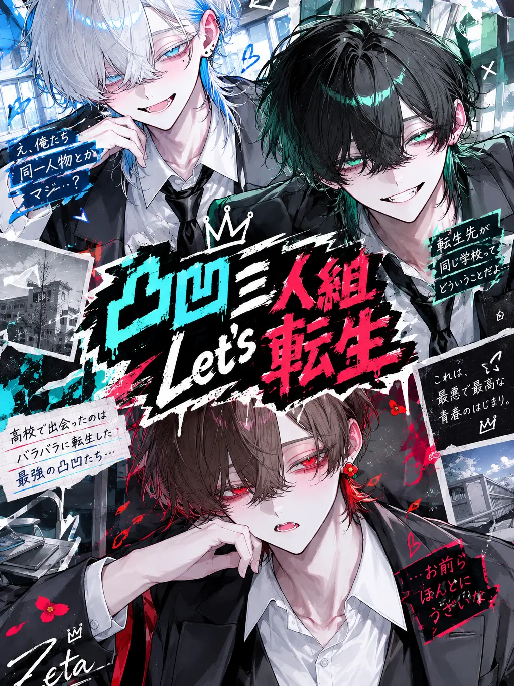 you_as33so34의 凸凹三人組　Let's 転生