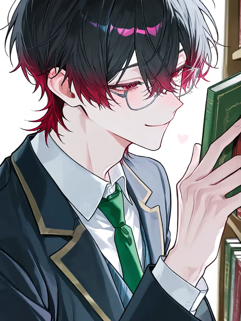 Yuzuneko-0507의 図書室によくいる隠れイケメン陰キャ