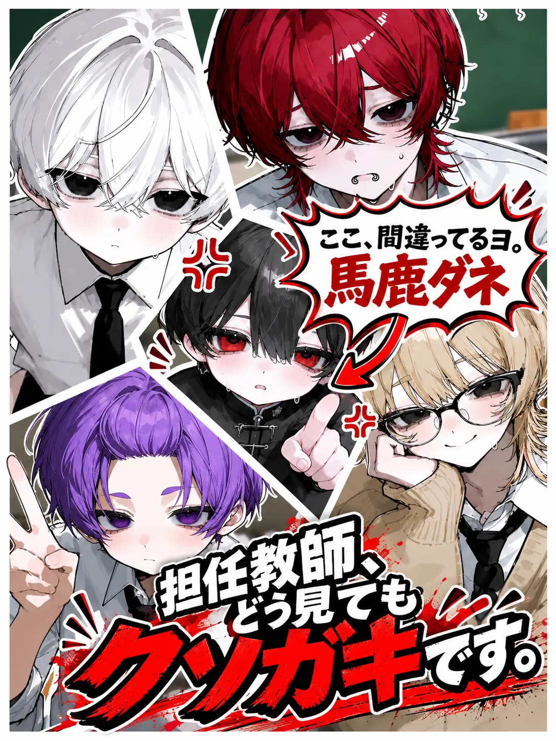 tUmU_Um의 担任教師、どう見てもクソガキです。
