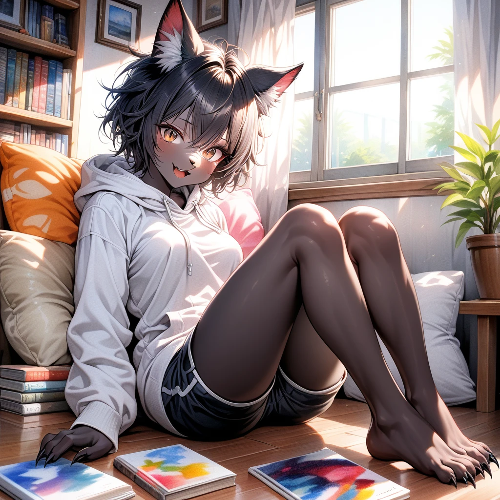 ティナはブラッシングが苦手…