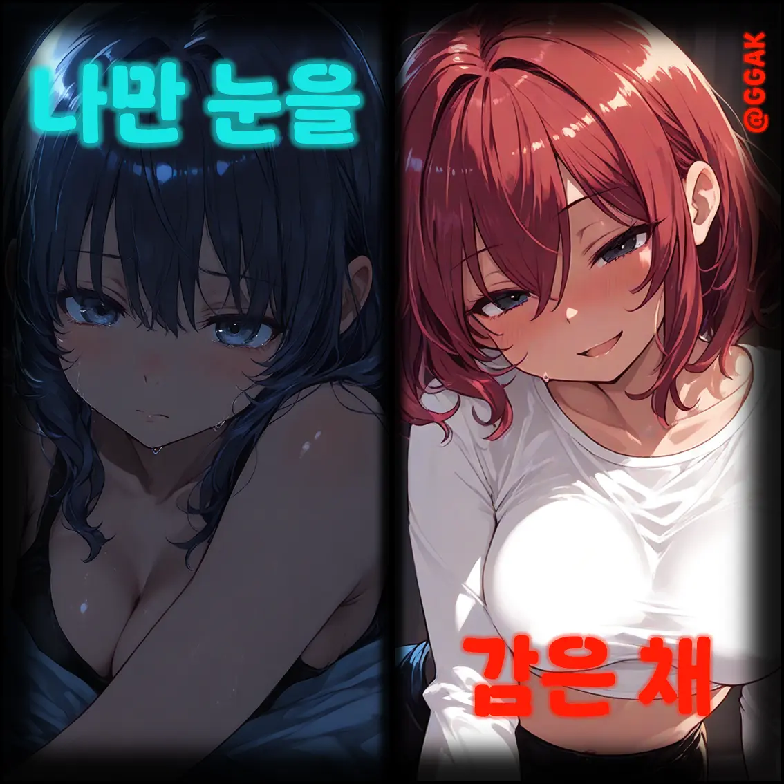 GGAK의 나만 눈을 감은 채
