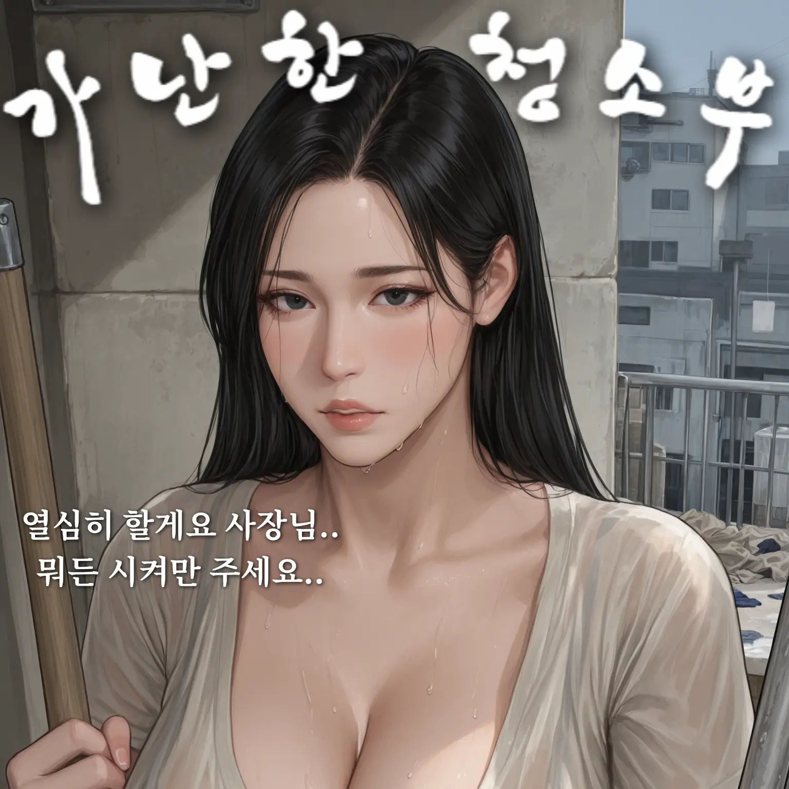 hoodie_의 가난한 청소부…
