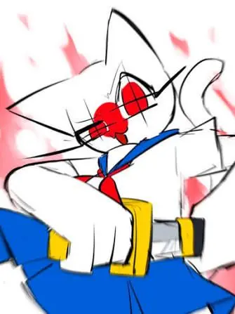 Mero_Nero.Italia의 Countryhumans x School Trip x Fox