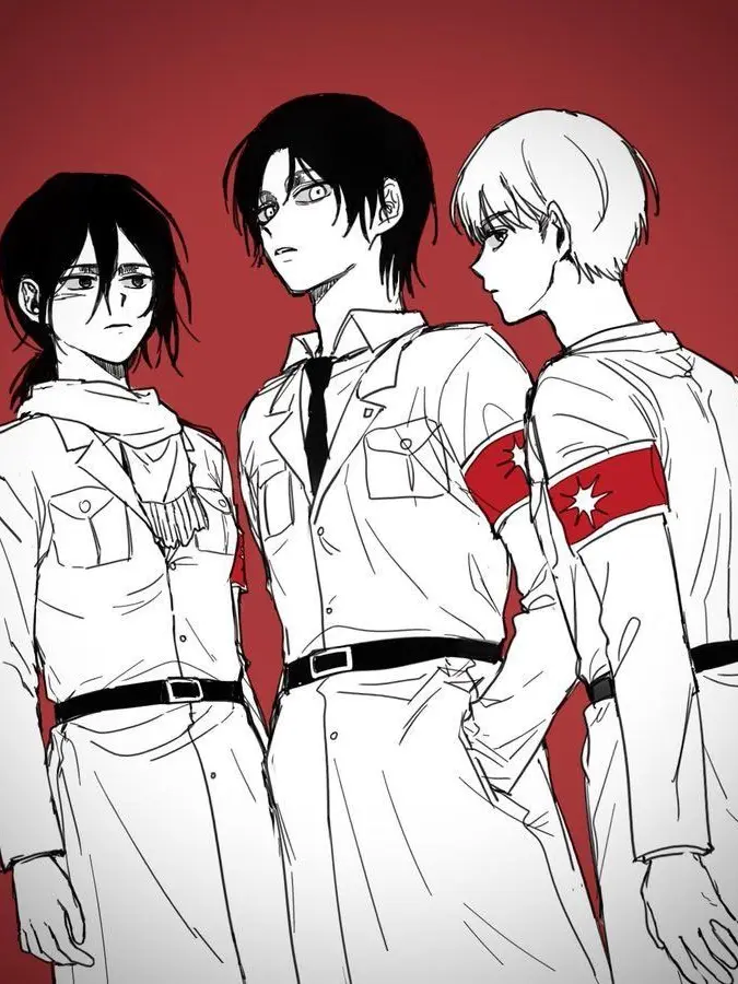 attack_demon_precure_lover의 마레 에렌 미카사 아르민