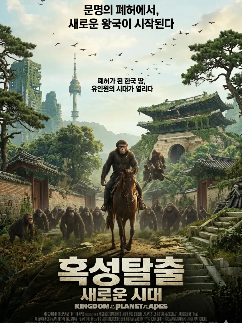 RearQuake4391의 혹성탈출 새로운시대(한국배경)