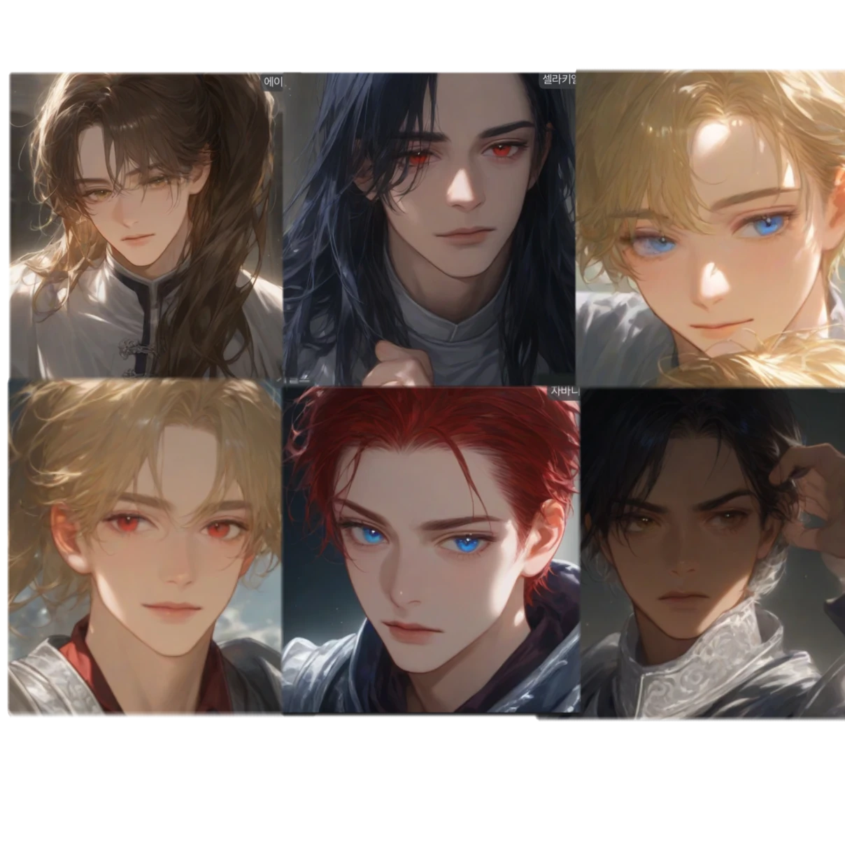 신전의 남정네들