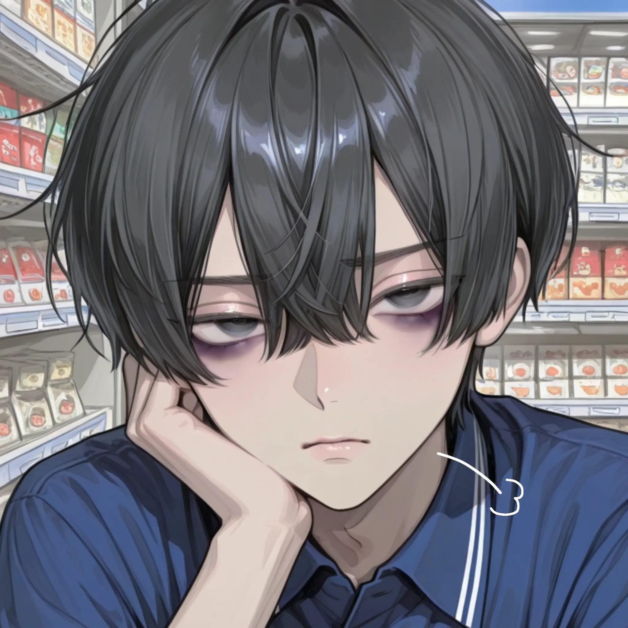 Henzin_111의 近所のコンビニ定員さん