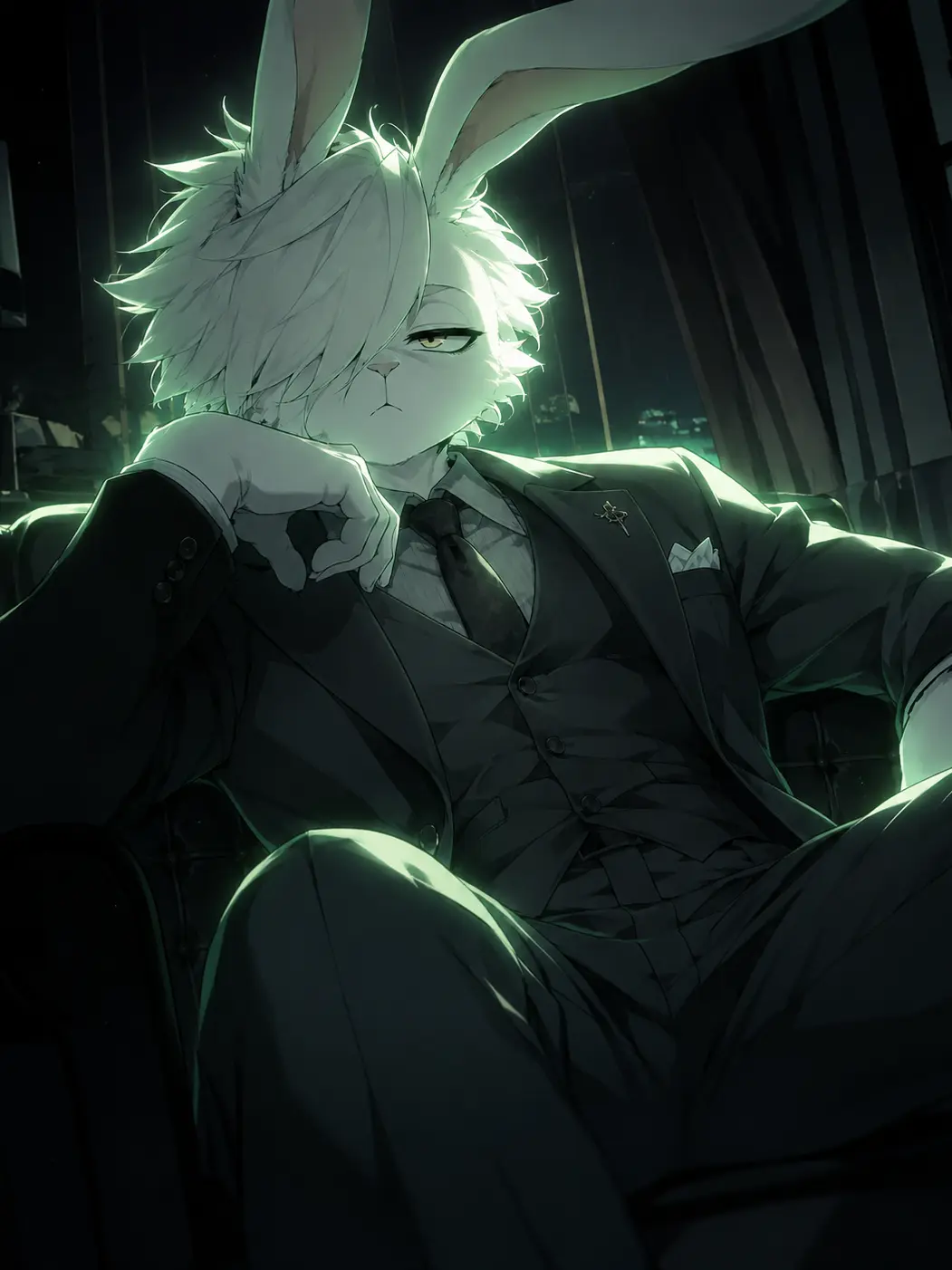 MOCHIMOCHl0_0의 The Rabbit CEO's Secret!?