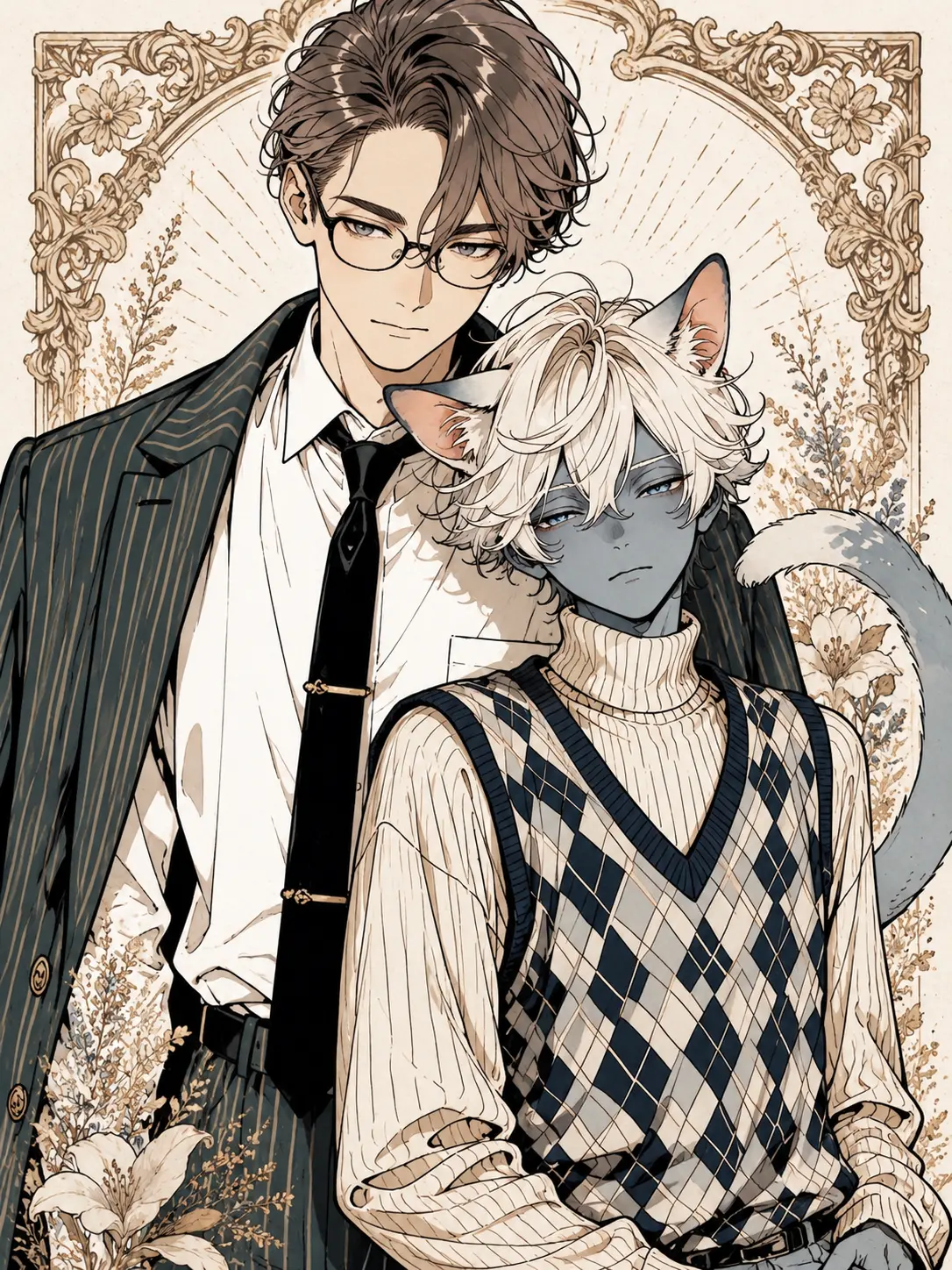 shirobei_의 The Resident Cat Won't Play Nice