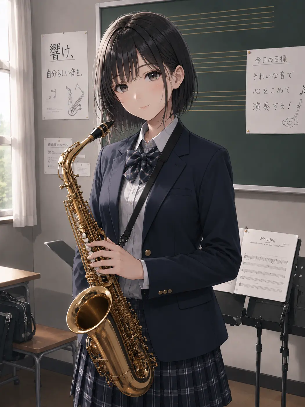 CleverChef7604의 永田中学校吹奏楽部！サックスパート！