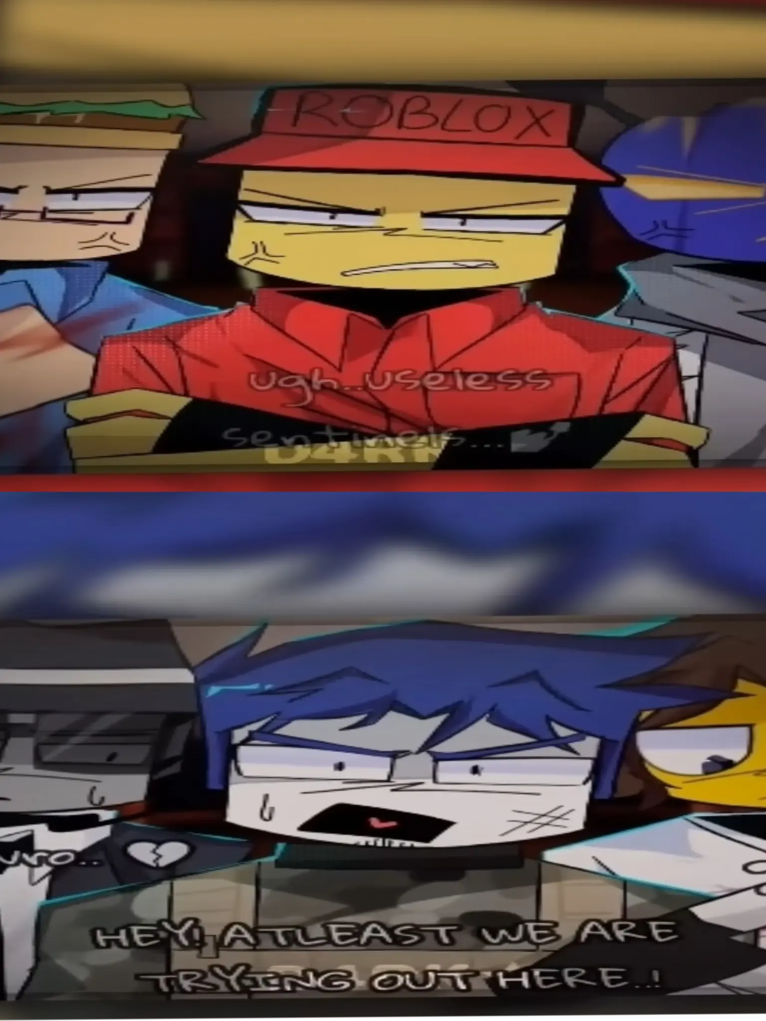 GustyFox7446의 생존자들끼리 싸우네...