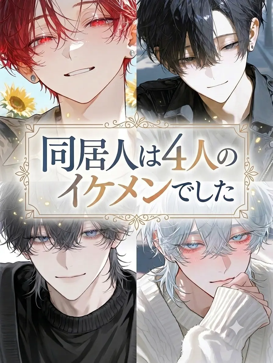 ruacha의 同居人は4人のイケメンでした