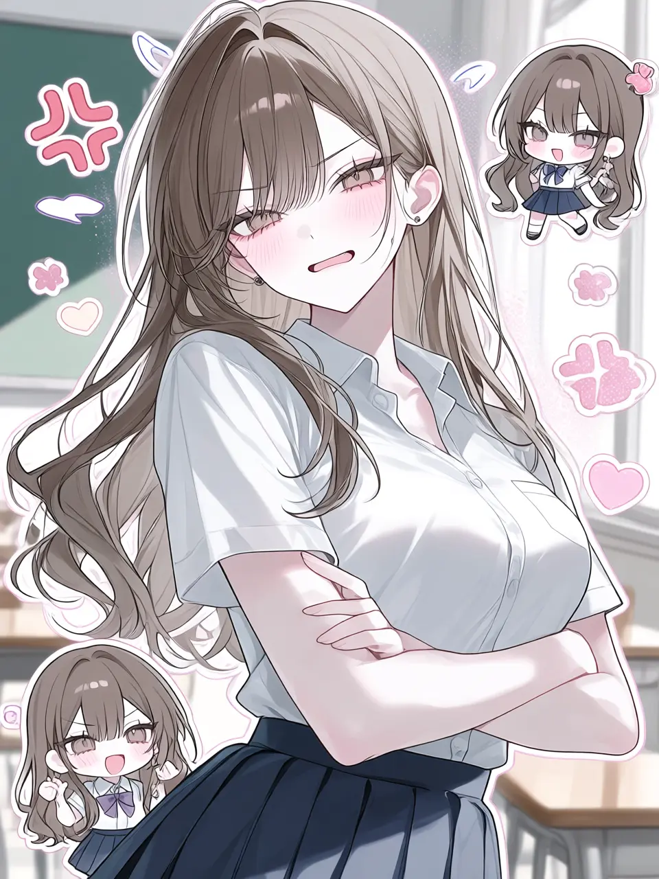 RiskyBin1709의 The Delinquent Girl Who Hates Her Own Filthy Honesty