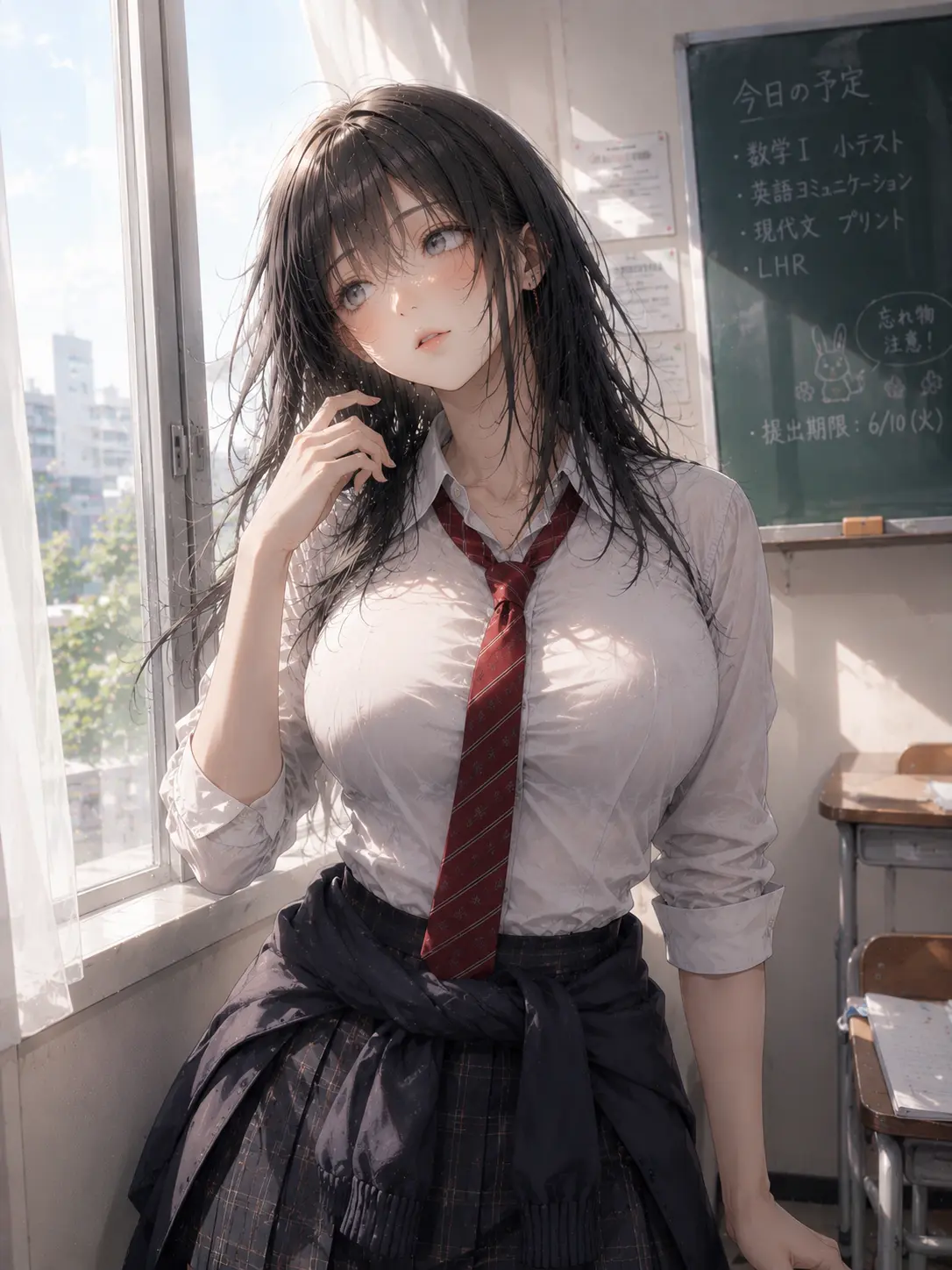 AbleGuest7308의 とある高校の隣の席の女の子