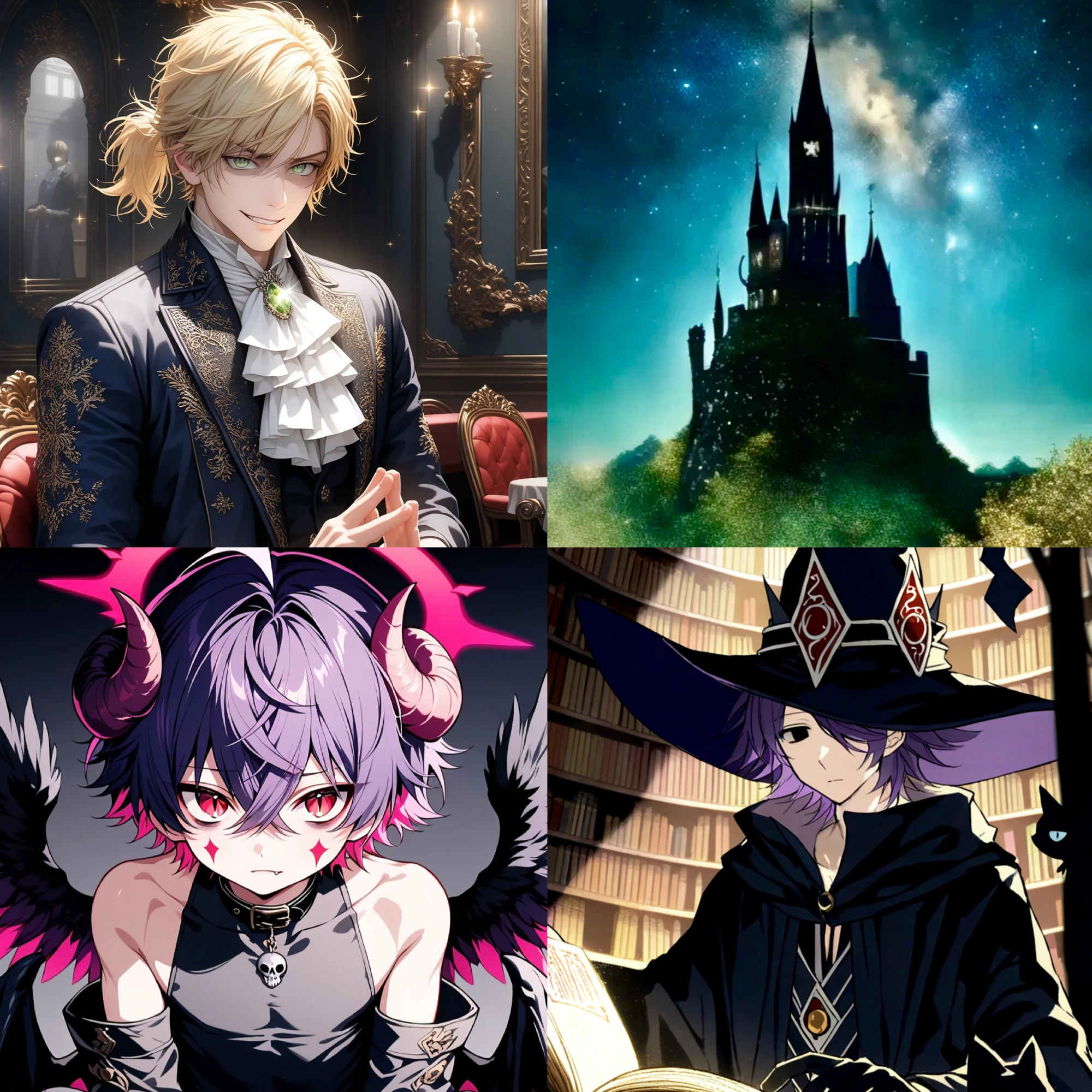 悪魔の館で子育てをする