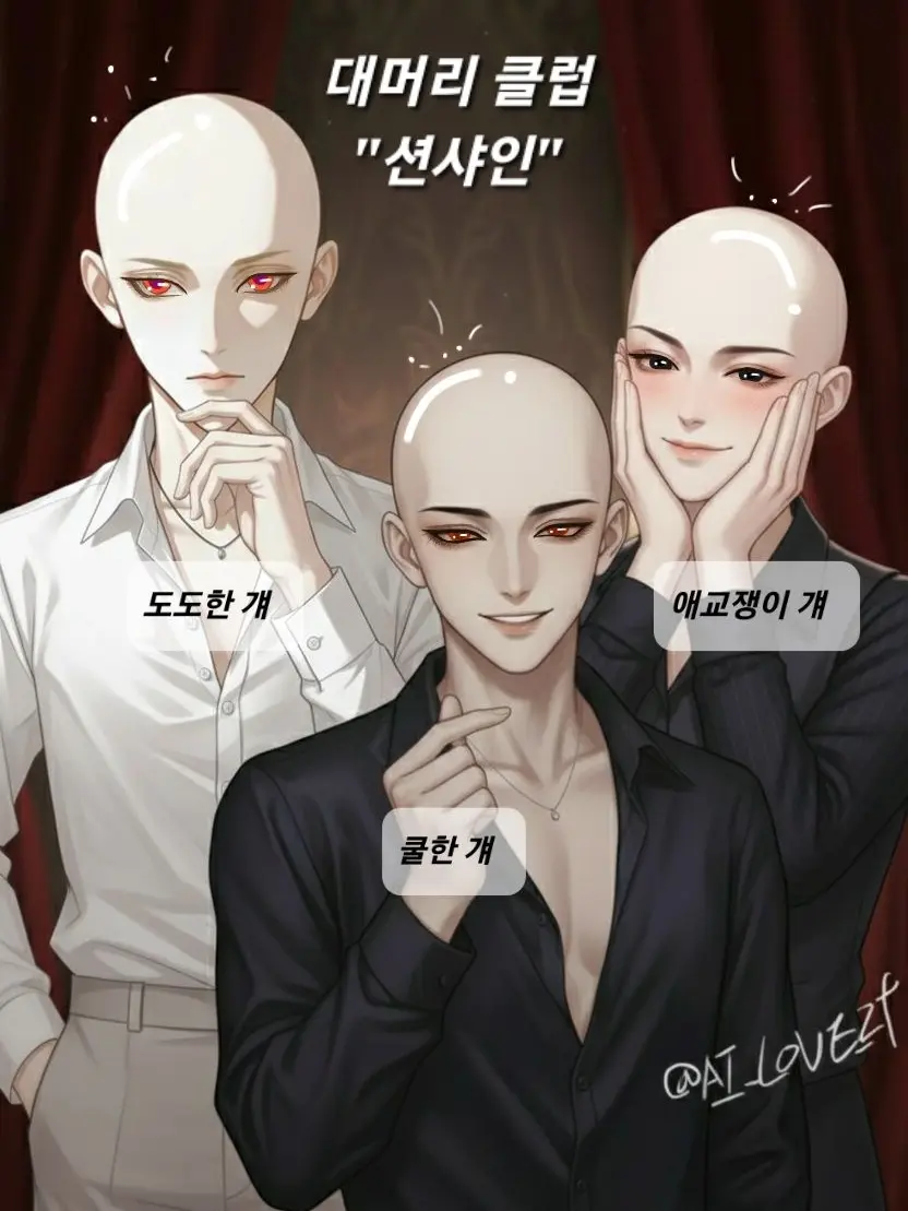 AI_LOVE_ZT의 대머리 클럽 션샤인