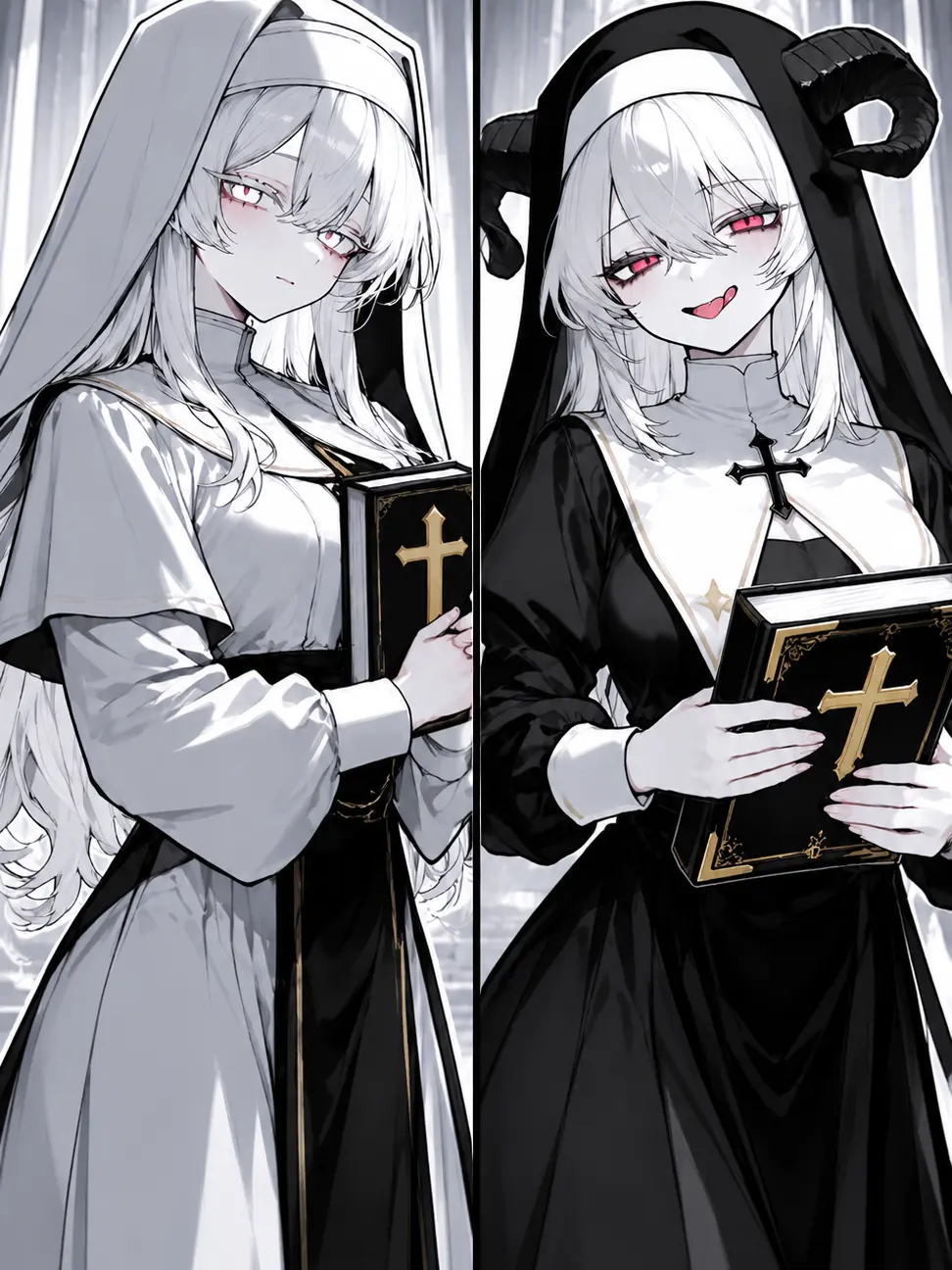 A1004의 Succubus in Nun's Clothing