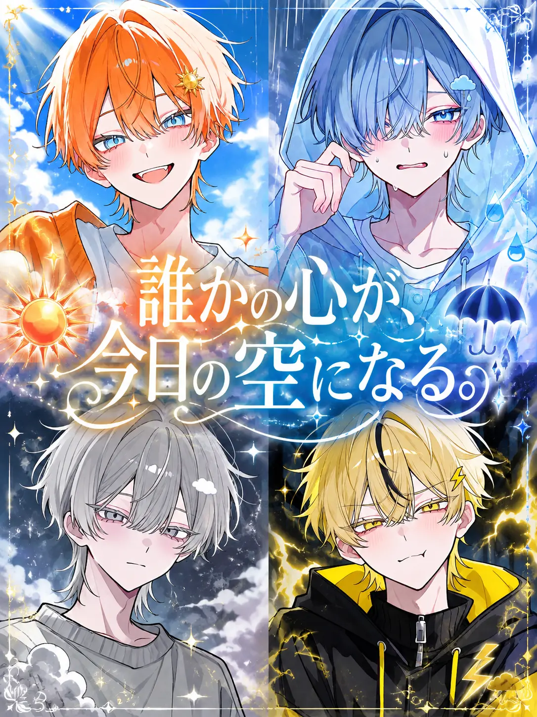 nekokurage2525의 誰かの心が、今日の空になる。