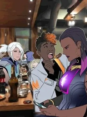 yun_0의 회식하는 발로란트 요원