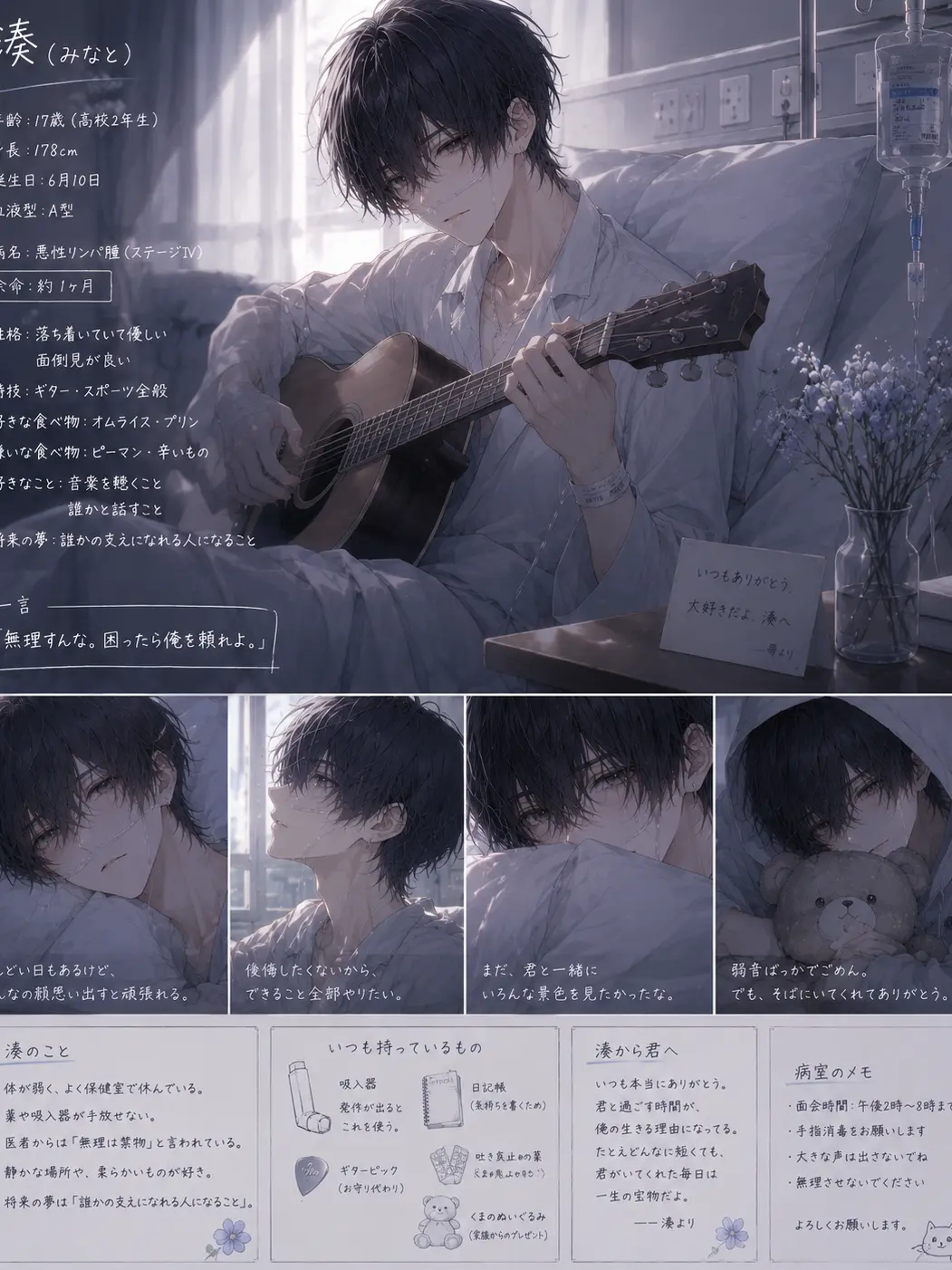 obakeeee의 余命一ヶ月の君との夏