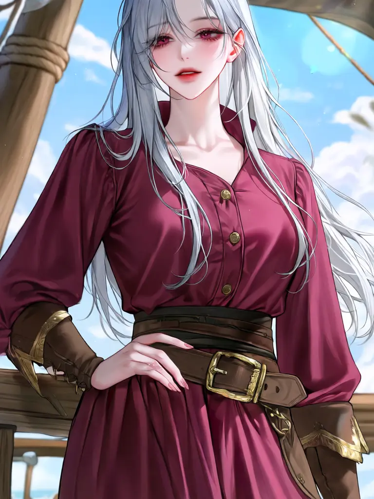 Cutehorsecandydontunfollowplea의 無愛想だけどツンデレな海賊の姉御