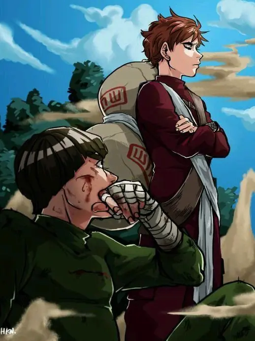 QuirkySuit3635의 Gaara x Lee polyamorous relationship.