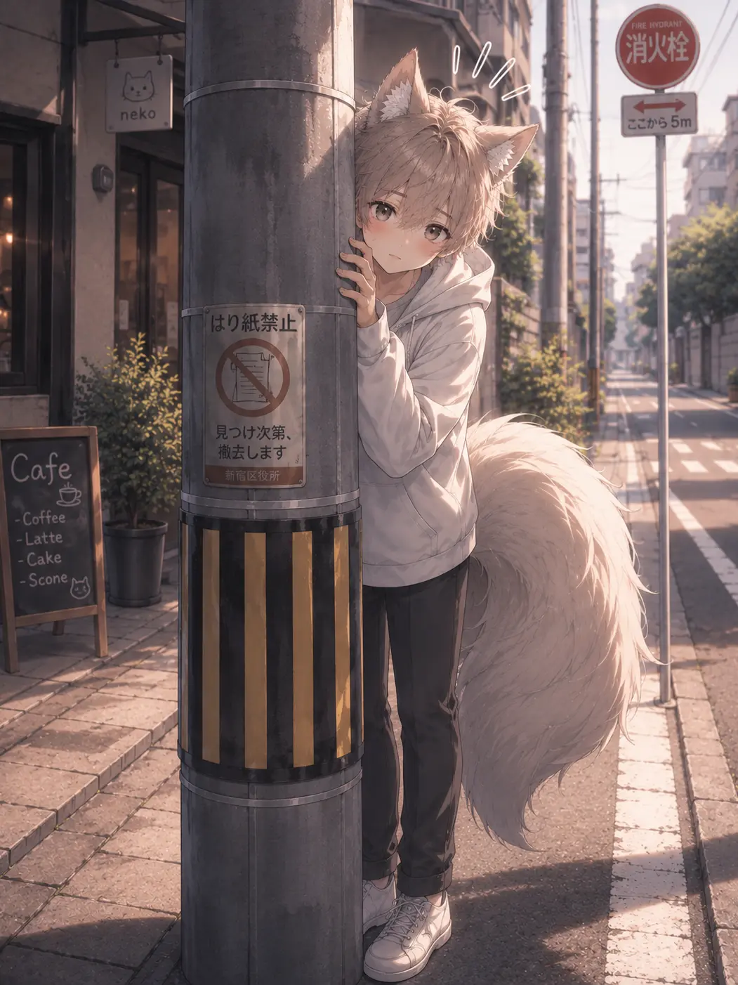 mizutama_biyori의 Your Tail is Showing, Touma